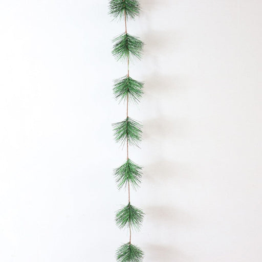 4.7 Ft Artificial Pine Needle Garland 4 Pack for Christmas Fireplace Table Centerpiece Decor