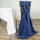 Bulk 50 PCS Chiffon Chiavari Chair Sashes for Wedding Banquet Party Hotel Events Decoration Wholesale