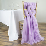 Bulk 50 PCS Chiffon Chiavari Chair Sashes for Wedding Banquet Party Hotel Events Decoration Wholesale