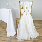 Bulk 50 PCS Chiffon Chiavari Chair Sashes for Wedding Banquet Party Hotel Events Decoration Wholesale