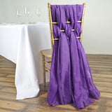 Bulk 50 PCS Chiffon Chiavari Chair Sashes for Wedding Banquet Party Hotel Events Decoration Wholesale