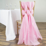 Bulk 50 PCS Chiffon Chiavari Chair Sashes for Wedding Banquet Party Hotel Events Decoration Wholesale