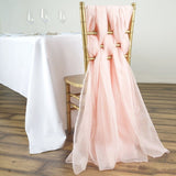 Bulk 50 PCS Chiffon Chiavari Chair Sashes for Wedding Banquet Party Hotel Events Decoration Wholesale