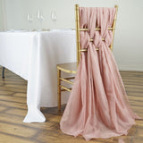 Bulk 50 PCS Chiffon Chiavari Chair Sashes for Wedding Banquet Party Hotel Events Decoration Wholesale