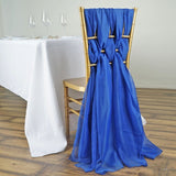 Bulk 50 PCS Chiffon Chiavari Chair Sashes for Wedding Banquet Party Hotel Events Decoration Wholesale