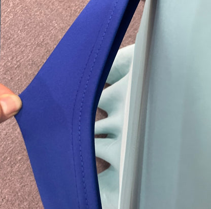 Bulk 12 PCS Elastic Bow Polyester Chair Sashes Wedding Banquet Party Event Decoration Wholesale