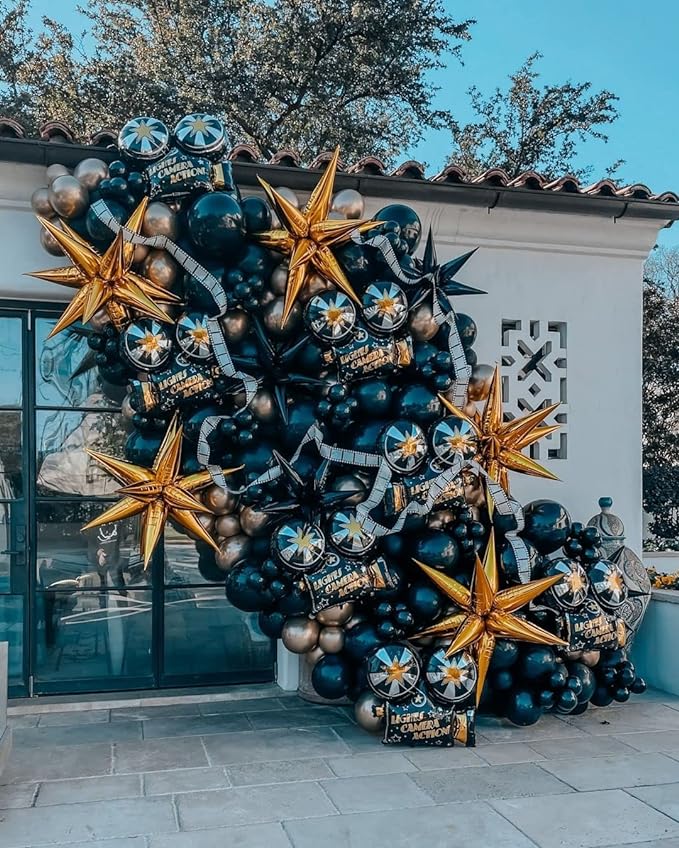 Bulk 50 Pcs 3D Star Foil Balloons for Birthday Wedding New Year Party Event Decor Wholesale