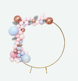 Bulk 78" Round Backdrop Stand Metal Circle Arch for Outdoor Wedding Birthday Party Bridal Shower Wholesale