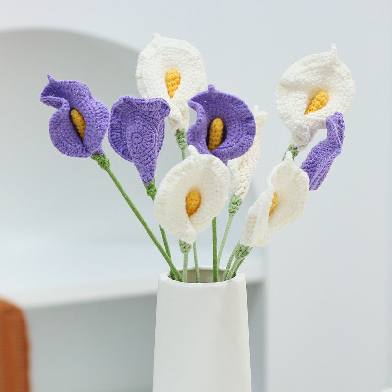 10 Pcs Artificial Calla Lily Stems 16 Inch Bulk Silk Flowers for Crafts and Gifts