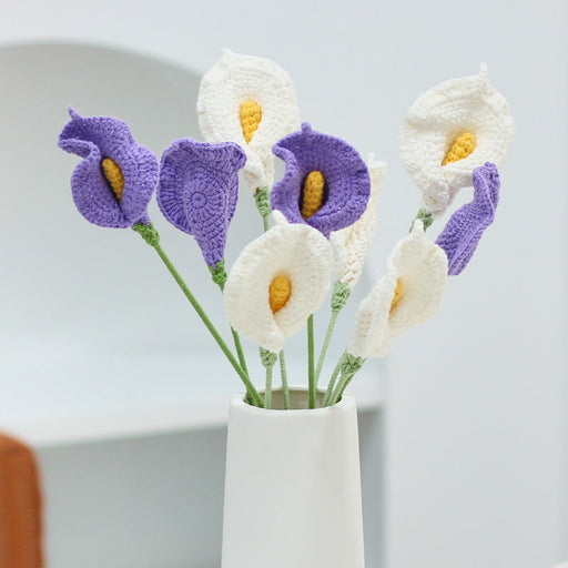 10 Pcs Artificial Calla Lily Stems 16 Inch Bulk Silk Flowers for Crafts and Gifts