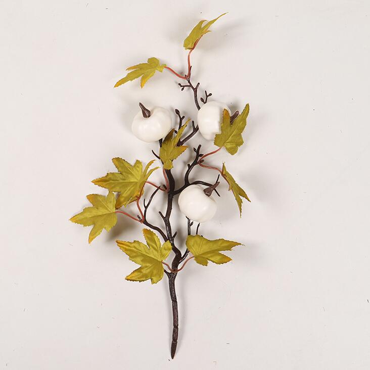 10 Pcs Artificial Maple Stems Picks 12 Inch Fall Floral Table Centerpiece for DIY Arrangements