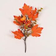 10 Pcs Artificial Maple Stems Picks 12 Inch Fall Floral Table Centerpiece for DIY Arrangements