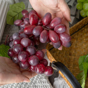 Artificial Grapes Cluster 10 Pcs Weighted Silk Grapes Bulk Artificial Fruit Decor