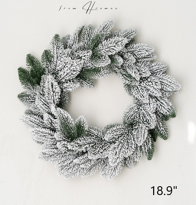 Artificial Pine Cone Berry Christmas Wreath Ornaments, Bulk Set for Front Door Holiday Decoration