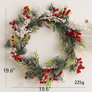 Artificial Pinecone Holly Berry Christmas Picks 12 Inch 10 Pcs Bulk Floral Arrangement Swags