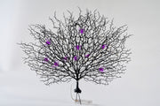 Artificial Halloween Tree Branches with Spider LED Lights, Antler Coral Twigs, Bulk Wholesale Set