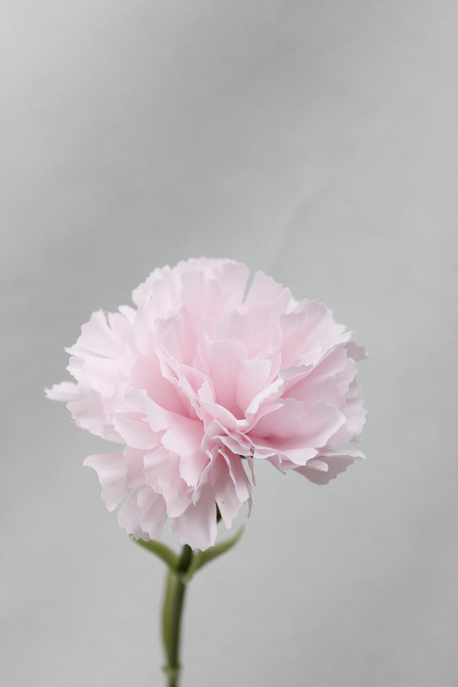 10.6 Inch Artificial Carnation Stems, 10 Pcs Bulk Silk Flowers