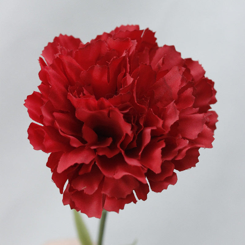 10.6 Inch Artificial Carnation Stems, 10 Pcs Bulk Silk Flowers