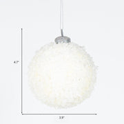 Bulk Christmas Ceramic Hanging Ornaments 3 Shapes Spherical Drop Deer for Xmas Party Decoration