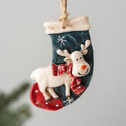Bulk Christmas Hanging Resin Ornaments with String – Holiday Tree Decorations, Party Supplies, Multiple Pieces