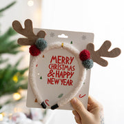 Christmas Reindeer Antler Headband Hair Clips for Women Kids, Holiday Hair Accessories, Bulk Pack