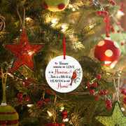 Christmas Memorial Ornaments Bulk Set – Sympathy Bereavement Holiday Decorations, Wholesale Quantity