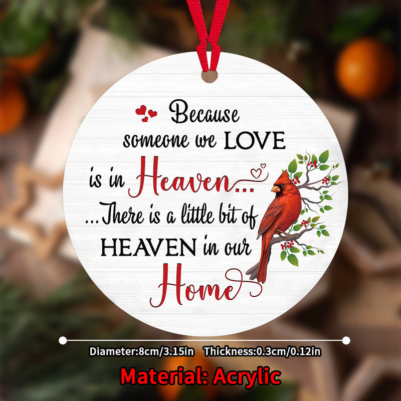Christmas Memorial Ornaments Bulk Set – Sympathy Bereavement Holiday Decorations, Wholesale Quantity