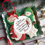 Christmas Memorial Ornaments Bulk Set – Sympathy Bereavement Holiday Decorations, Wholesale Quantity