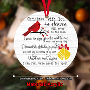 Christmas Memorial Ornaments Bulk Set – Sympathy Bereavement Holiday Decorations, Wholesale Quantity