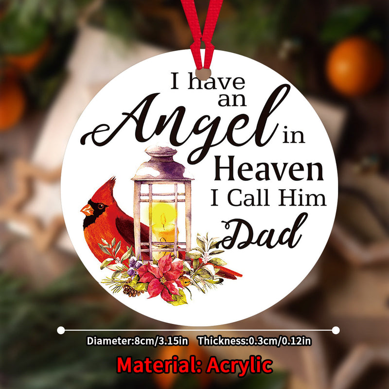 Christmas Memorial Ornaments Bulk Set – Sympathy Bereavement Holiday Decorations, Wholesale Quantity