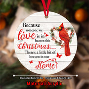 Christmas Memorial Ornaments Bulk Set – Sympathy Bereavement Holiday Decorations, Wholesale Quantity