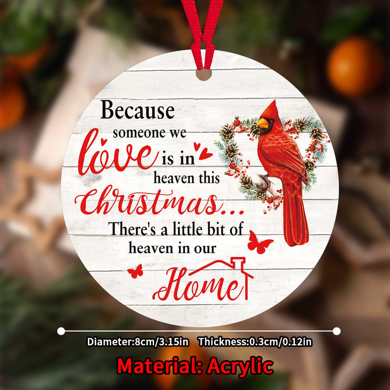 Christmas Memorial Ornaments Bulk Set – Sympathy Bereavement Holiday Decorations, Wholesale Quantity