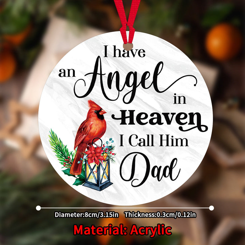Christmas Memorial Ornaments Bulk Set – Sympathy Bereavement Holiday Decorations, Wholesale Quantity