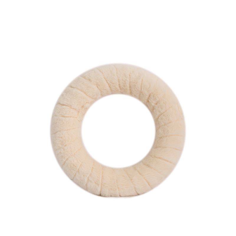 Christmas Wool Felt Wreath DIY Ornament for Front Door Bulk Wholesale Craft Decoration