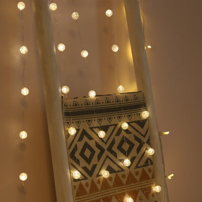 Bulk Crystal Ball Led String Lights Warm White Waterproof Backdrop Lights for Indoor Outdoor Christmas Wedding Party Decoration Wholesale