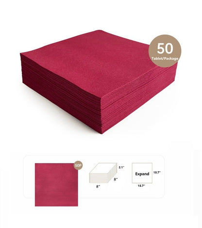 Bulk Disposable Airlaid Paper Napkins Absorbent Square Napkins Wholesale