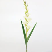 5 Pcs Extra Tall 43 Inch Gladiolus Artificial Silk Flowers Long Stems Bulk