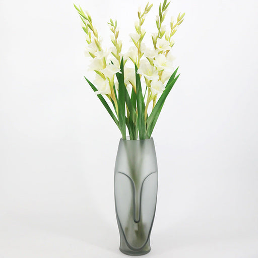 5 Pcs Extra Tall 43 Inch Gladiolus Artificial Silk Flowers Long Stems Bulk