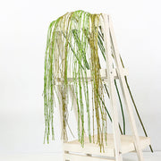 50 Inch Artificial Willow Tree Branches Bulk Green Extra Large 50 Pcs