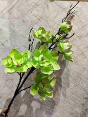 50 Inch Magnolia Artificial Flower Stems Bulk 10 Pcs Extra Long Silk Stems for Tall Vases