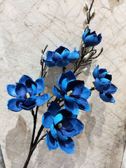 50 Inch Magnolia Artificial Flower Stems Bulk 10 Pcs Extra Long Silk Stems for Tall Vases