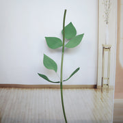 55 Inch Artificial Flower Stand Kit with Leaves, Stem, and Base - Bulk Set