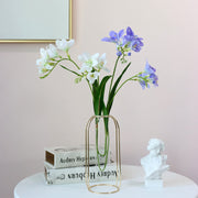 25 Inch Artificial Freesia Stems 25 Pcs Real Touch Silk Flowers Bulk Wholesale