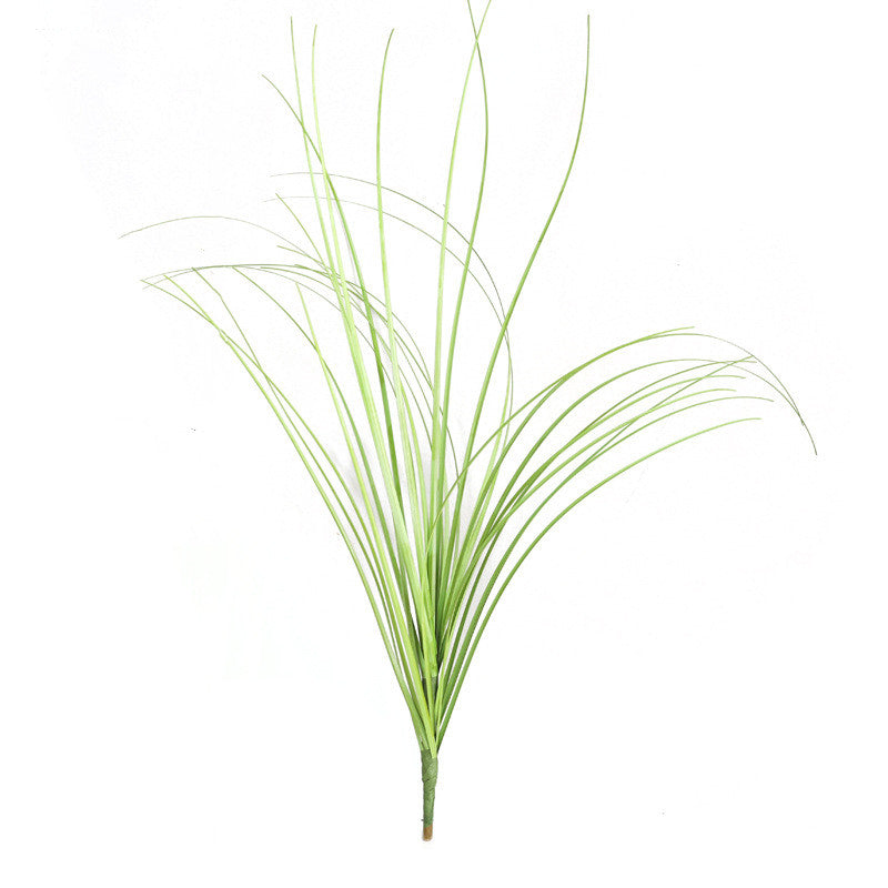 10 Pcs 16 Inch Artificial Grass Bushes Bulk Silk Green Plants