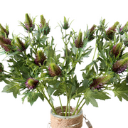 26 Inch Eryngium Artificial Flowers Real Touch Bulk Quantity