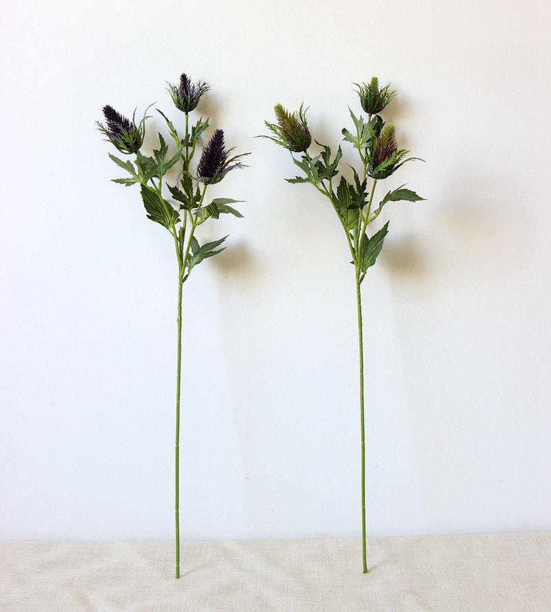 26 Inch Eryngium Artificial Flowers Real Touch Bulk Quantity
