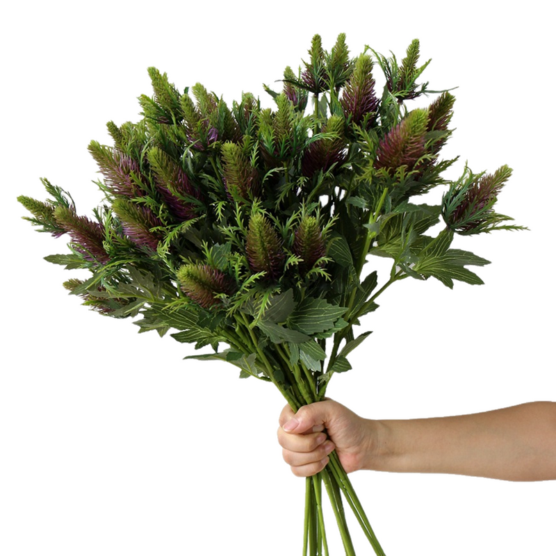 26 Inch Eryngium Artificial Flowers Real Touch Bulk Quantity