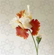 31 Inch Artificial Iris Flower Stem Silk Bulk Wholesale