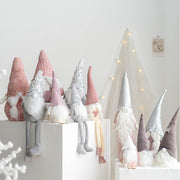 Light Up Christmas Faceless Gnome Doll Ornament, 12 Inch, Bulk Holiday Party Decoration, 6 Pcs