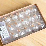 Light Up Snowflake Elk LED String Lights 10 Ft Clear Bulbs Indoor Christmas Decor Bulk